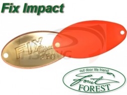 Колеблющаяся блесна Forest Fix Impact 2.5gr #01