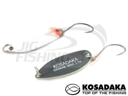 Колеблющаяся блесна Kosadaka Trout Police Cicadas Wing 29mm 2.5gr #D66