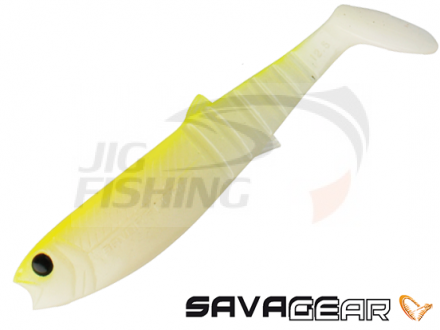 Savage Gear LB Cannibal Shad 10cm #031 Flow Yellow Glow
