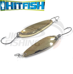 Колеблющаяся блесна HitFish Lite Series CU04 2.8gr #Gold