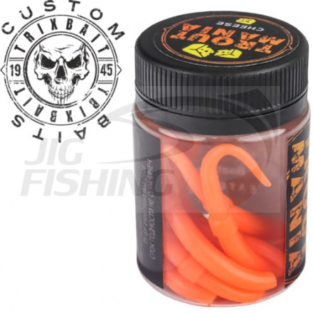 Мягкие приманки Trixbait Trout Mania Skally 2.4&quot; #006 Orange Cheese