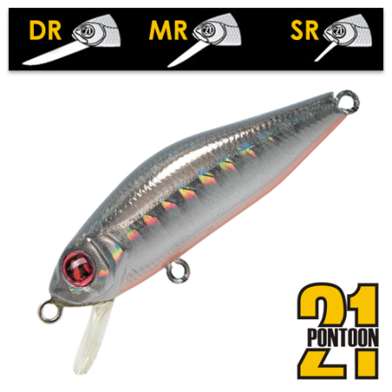 Воблер Pontoon21 Crackjack 48SP-SR #211