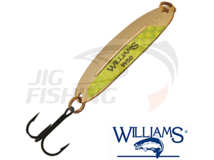 Колеблющаяся блесна Williams Wabbler W40 7gr #GCH