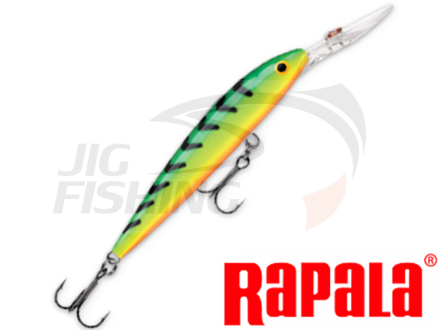 Воблер Rapala Downdeep Husky Jerk DHJ10 #FT