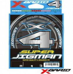 Шнур X-Braid Super Jigman X4 200m 4Color #0.8 0.148mm 6.3kg