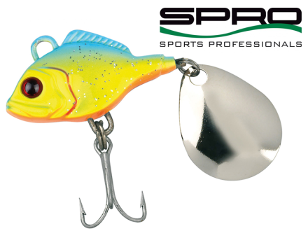 Тейлспиннер Spro ASP Jigging Spinner 18gr #Blue Back Chart