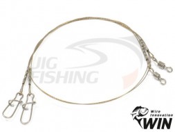 Поводок Wire 1х7 SSC 9kg 15cm (2шт в уп)