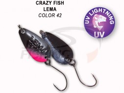 Колеблющиеся блесна Crazy Fish Lema 1.6gr #42
