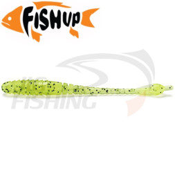 Мягкие приманки FishUp ARW Worm 2&quot; #055 Chartreuse/Black