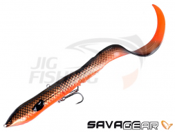 Мягкие приманки Savage Gear 3D Hard Eel 17 40gr #09 Red Сopper Black