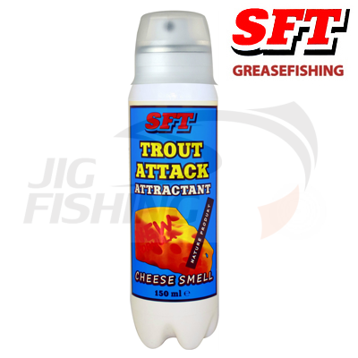 Спрей-аттрактант для ловли форели SFT Cheese Smell 150ml (запах сыр)