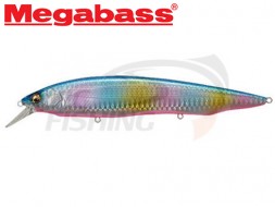 Воблер Megabass Kanata SW 160F #GLX Blue Pink Rainbow