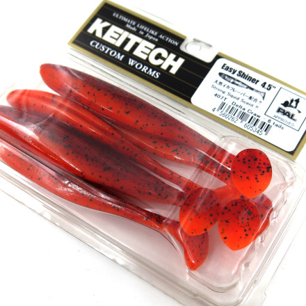 Мягкие приманки Keitech Easy Shiner 4.5&quot; #407 Delta Craw