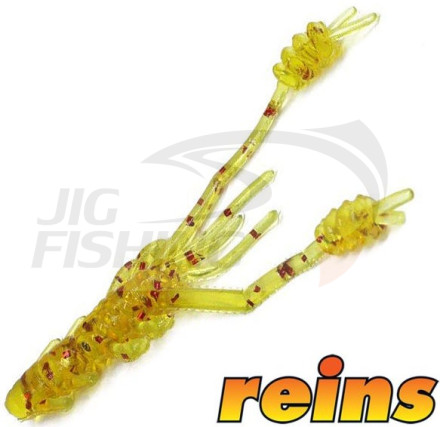 Мягкие приманки Reins Ring Shrimp 2&quot; #598 Motor Oil Red Gold