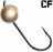 Вольфрамовая джиг-головка CF Gold 0.45gr (6шт/уп)