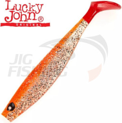 Мягкие приманки Lucky John Red Tail Shad 3.5'' #PG32 (5шт/уп)