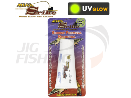 Аттрактант Mega Strike Shrimp Formula 28gr Креветка UV Glow