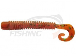 Мягкие приманки Mottomo Jim Worm 2.6'' #Orange Oil Flake