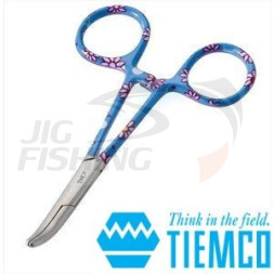 Корнцанг Tiemco AAS Petit Forceps 4CV Blue Flower 001