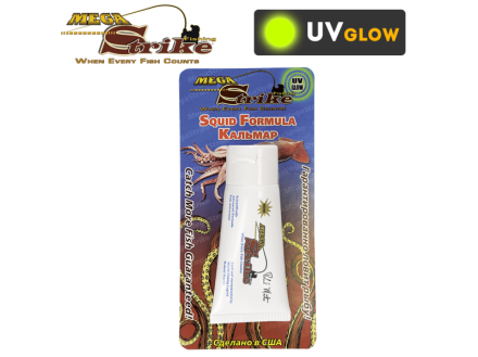 Аттрактант Mega Strike Squid Formula 28gr Кальмар UV Glow