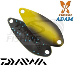 Колеблющаяся блесна Daiwa Presso Adam 2.2gr #Yellow Dagger