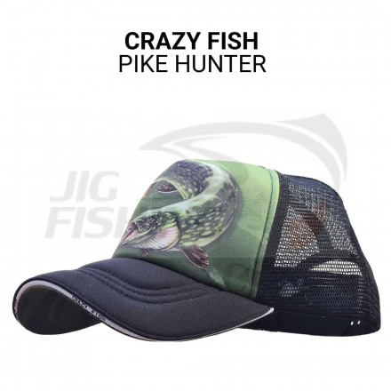 Кепка тракер Crazy Fish Pike Hunter S