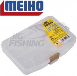 Коробка рыболовная Meiho SFC Worm Case W-F 146x103x23mm
