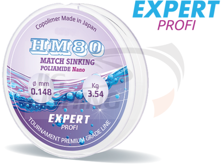 Монолеска Expert Profi HM80 Match Sinking 150m 0.207mm 7.57kg