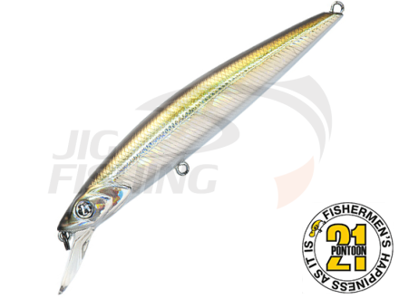 Воблер Pontoon21 Cablista 90SP-SMR #R51 Silver Shad