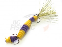 Мандула Classic Vibro Big Fish 120mm Yellow Violet