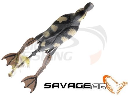 Воблер (утка) Savage Gear 3D Hollow Duckling 100mm 40gr #01 Natural