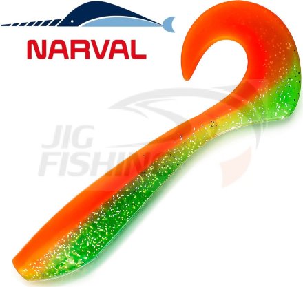 Мягкие приманки Narval Curly Swimmer 12cm #023 Carrot