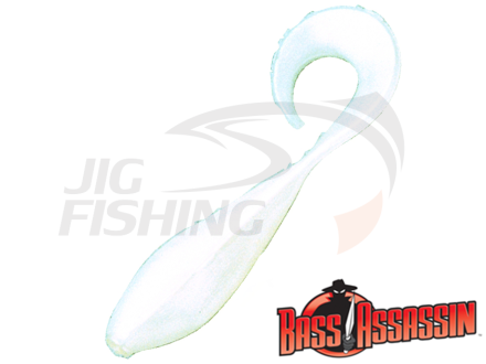 Мягкие приманки Bass Assassin Curly Shad 2&quot; #CSA35108 Alewife