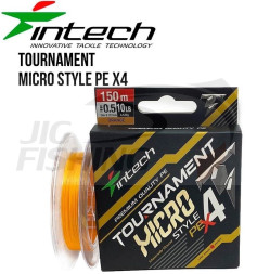 Шнур плетеный Intech Tournament Micro Style PE X4 150m #0.3 0.09mm 6lb 2.72kg
