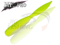 Мягкие приманки MF Pro Spade Tail 1.5&quot; #08 White/Chartreuse