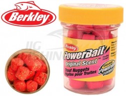 Форелевые наггетсы Berkley PowerBait Trout Nuggets 50gr Fluo Red