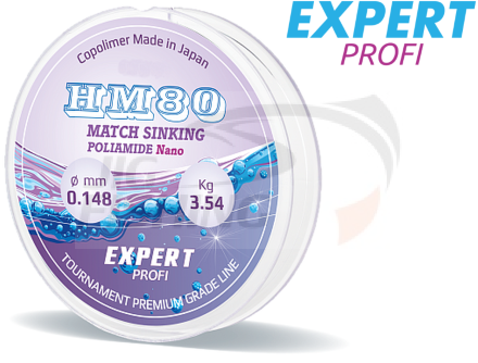 Монолеска Expert Profi HM80 Match Sinking 150m 0.228mm 9.12kg