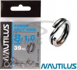 Заводное кольцо усиленное Nautilus Split Ring 7*0.9mm 27kg