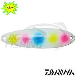 Блесна колеблющаяся Daiwa Chinook S 53mm 7gr  #Glow Parrot