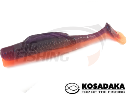 Мягкие приманки Kosadaka Weedless Minnow 88mm #VF