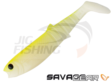 Savage Gear LB Cannibal Shad 12.5cm #031 Flow Yellow Glow