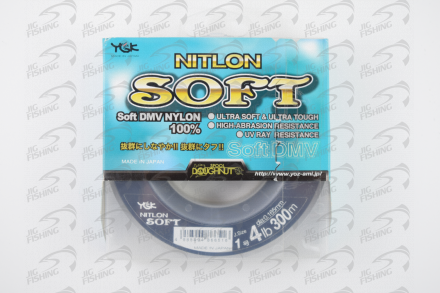 Монолеска YGK Nitlon Soft DMV 100% Nylon 100m #1.5 0.207mm 6Lb