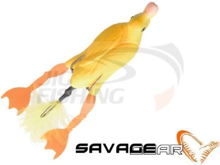 Воблер (утка) Savage Gear 3D Hollow Duckling 100mm 40gr #03 Yellow