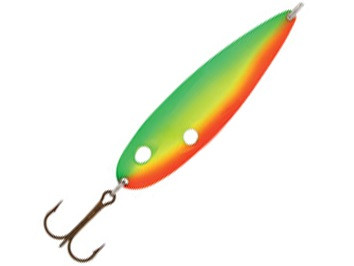 Колеблющаяся блесна Kuusamo Tundra 95/24 #GR/FYe/FR-S