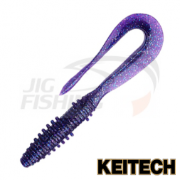 Мягкие приманки Keitech Mad Wag Mini 3.5&quot; #EA04 Violet