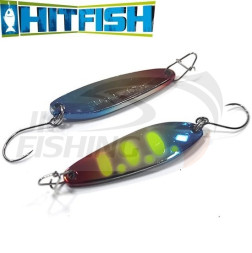 Колеблющаяся блесна HitFish Lite Series CU04 2.8gr #RWD