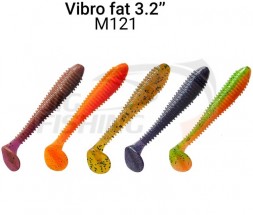 Мягкие приманки Crazy Fish Vibro Fat 3.2&quot; MIX121
