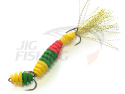 Мандула Classic Vibro Big Fish 120mm Yellow Green Red