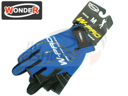 Перчатки Wonder Blue без трех пальцев WG-FGL043 #L