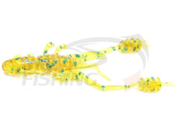 Мягкие приманки Reins Ring Shrimp 2&quot; #565 Motor Oil Green FLK